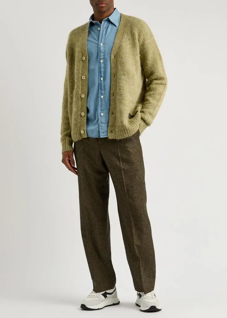 NN07 Kyle alpaca-blend cardigan  4