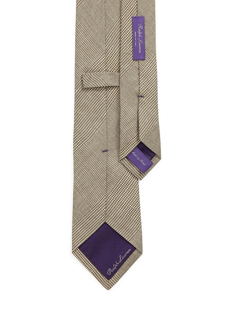 Ralph Lauren Glen Check Linen-Silk Tie 3
