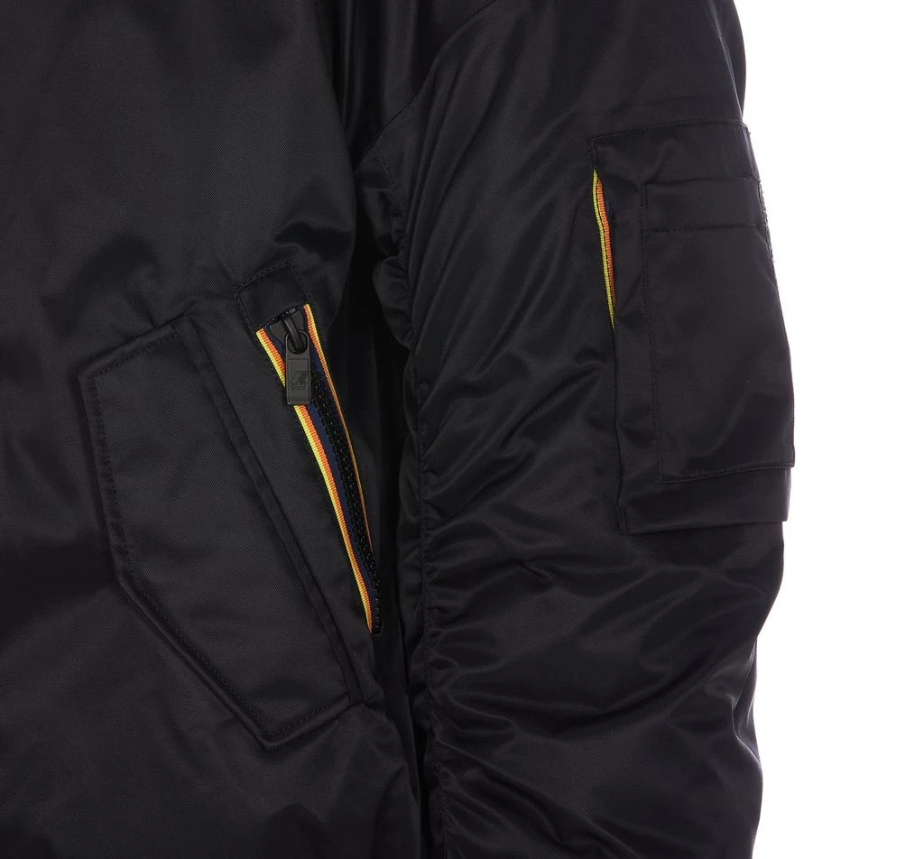K-Way K-Way Zip-Up Padded Bomber Jacket 4