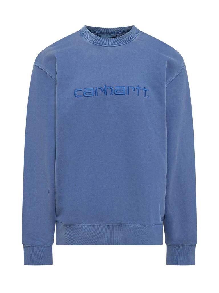 Carhartt WIP Carhartt WIP Logo Embroidered Crewneck Sweatshirt 1