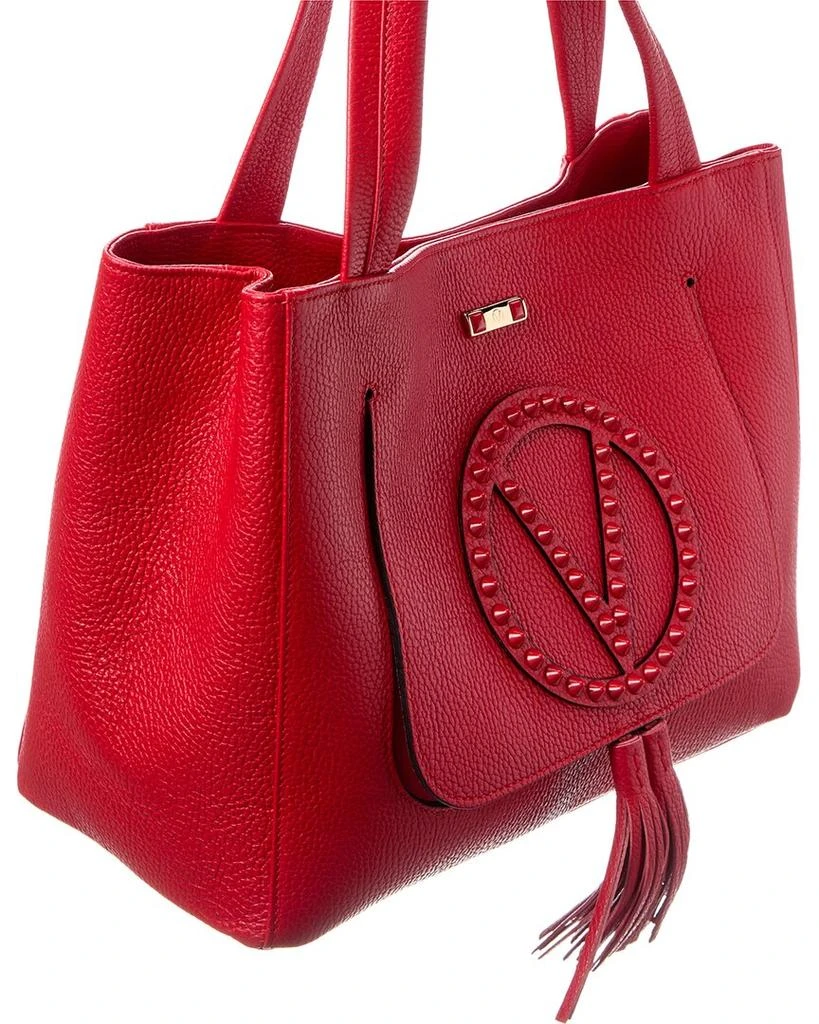 Mario Valentino Estelle Rock Leather Tote 3