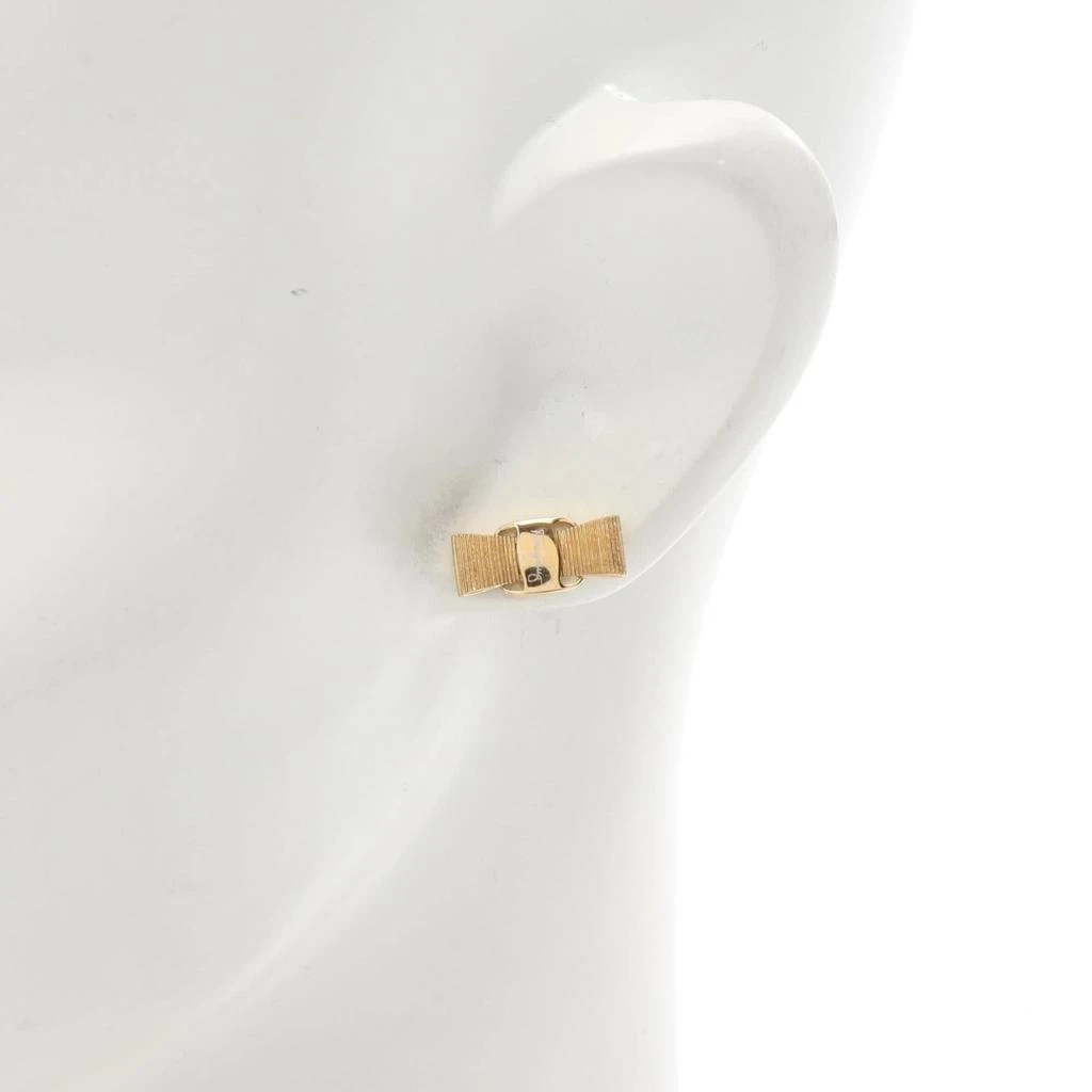 Salvatore Ferragamo Plating Stud Earrings (Pre-Owned) 4