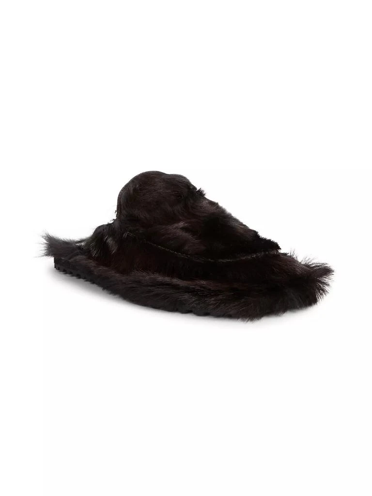 Dries Van Noten Dyed Calf Hair Mules 2