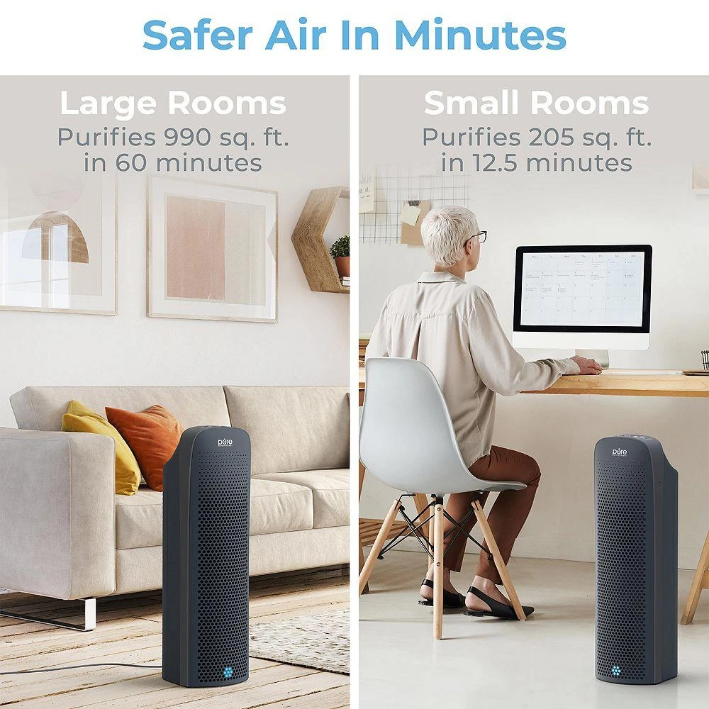 Pure Enrichment PureZone Elite 4 in 1 True HEPA Air Purifier 5