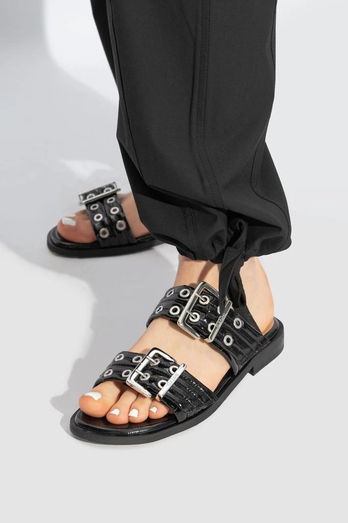 Ganni Ganni Slides with Straps 2