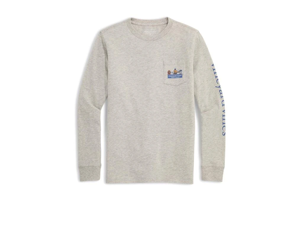 Vineyard Vines Halloween Pups Long Sleeve Tee (Toddler/Little Kid/Big Kid) 1