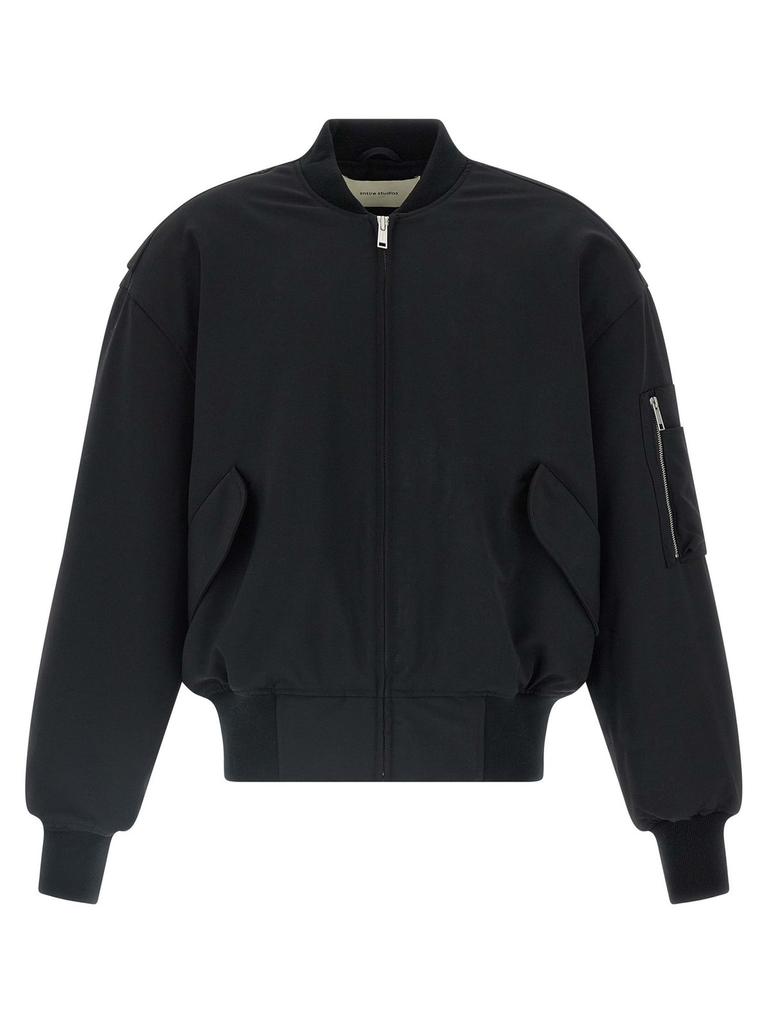 ジャケット・アウター entire studios a-2 bomber jacket black S entire-studios-a-2-bomber-
