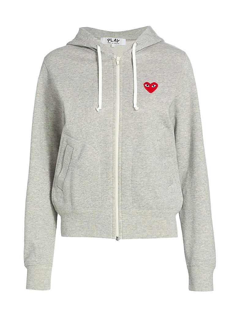 COMME des GARÇONS cropped hoodie Comme Des Garçons Girl Cotton Cropped Hoodie | Red | FARFETCH