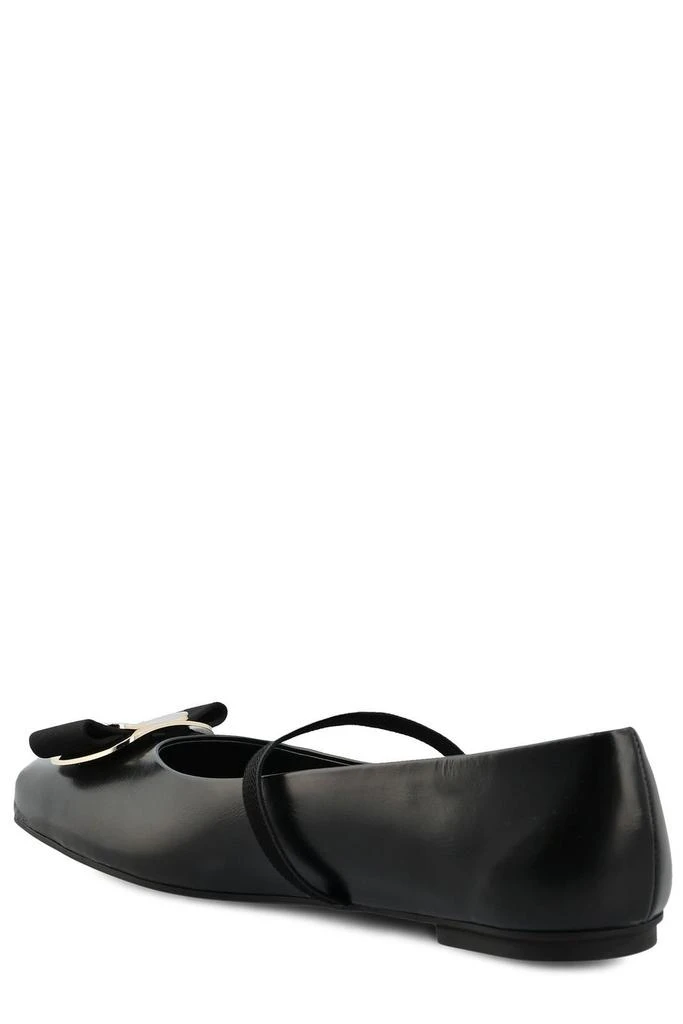 Salvatore Ferragamo Ferragamo New Vara Slip-On Ballerina Shoes 3