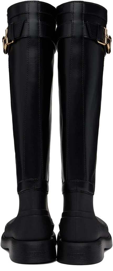 Valentino Black VLogo The Bold Edition Rain Boots 2