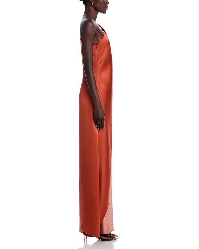 Amsale Layered Asymmetric Gown 5