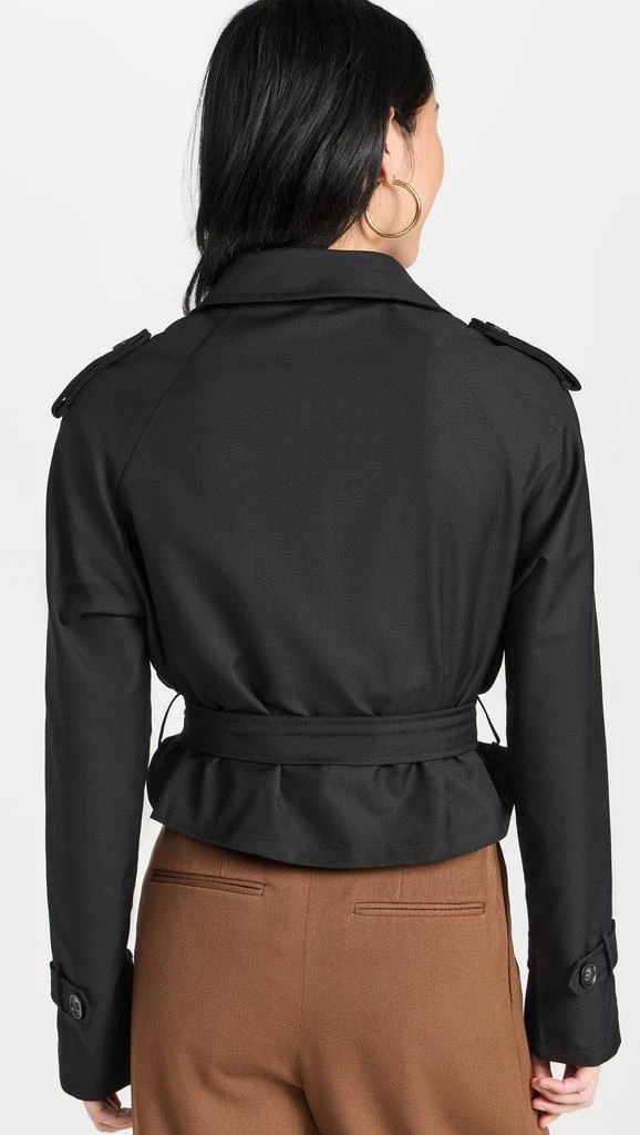 Lioness Cropped Trencherous Coat 2