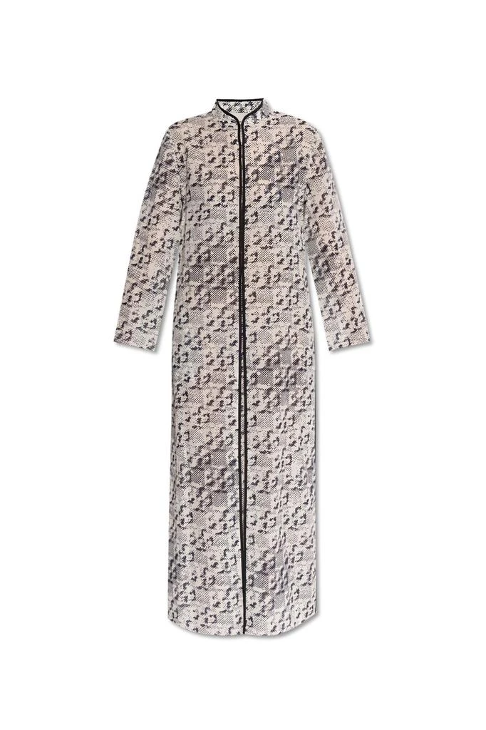 Tory Burch Tory Burch Long-Sleeved All-Over Printed Dress 1