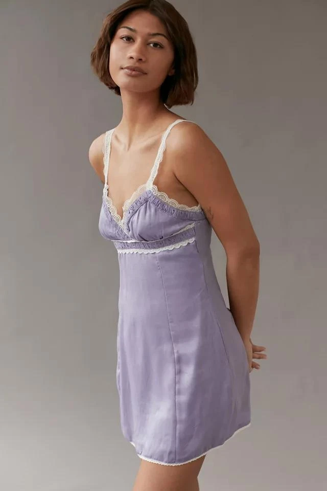 Urban Outfitters UO Ginny Lace Trim Slip Dress 5