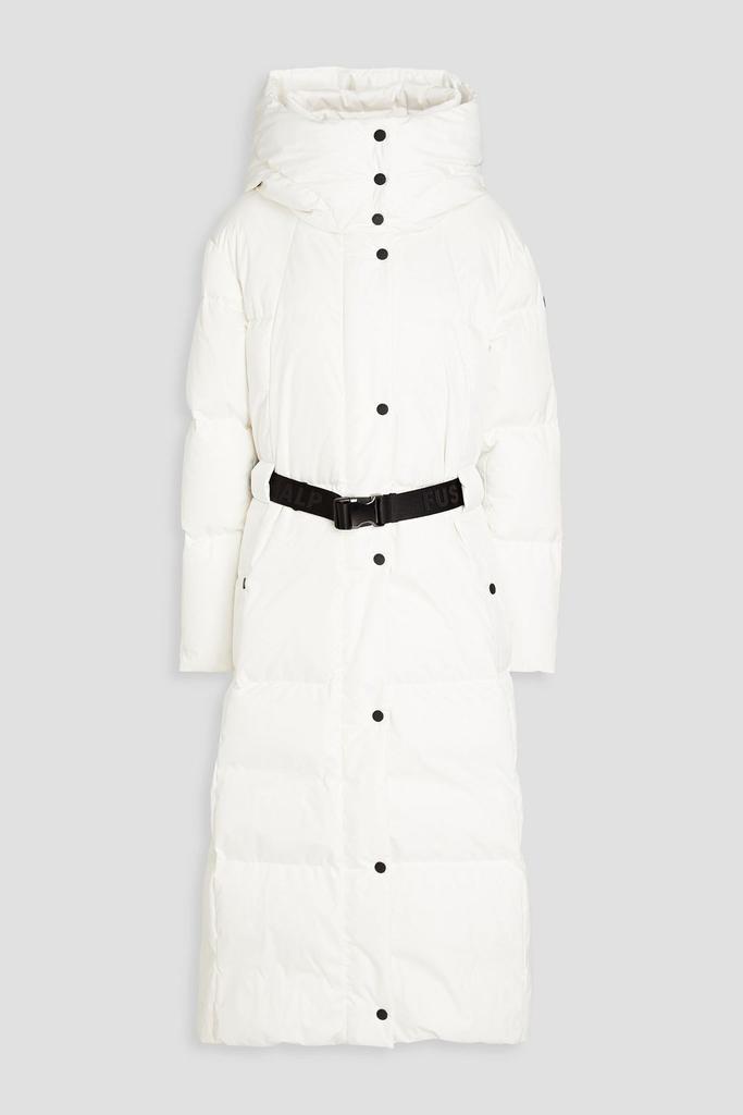 Fusalp Quilted belted shell hooded down coat