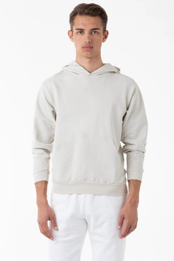 Los Angeles Apparel MWT09GD - Long Sleeve Garment Dye French Terry Pullover Hoodie 19