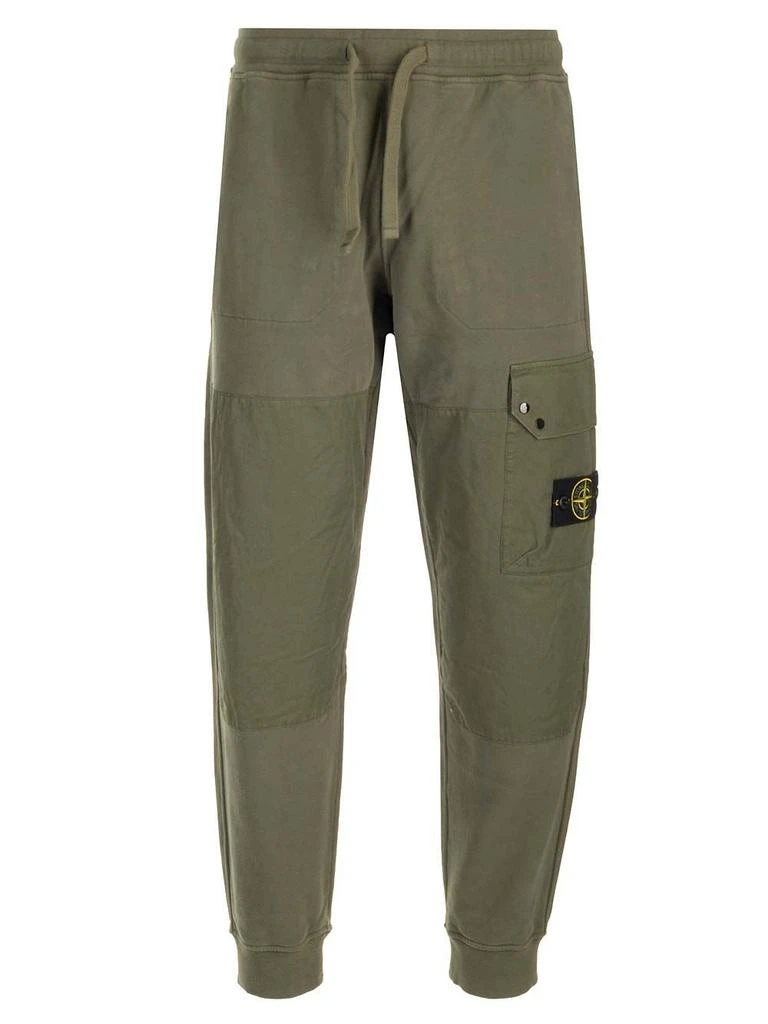 Stone Island Stone Island Logo Patch Cargo Jogging Pants 1
