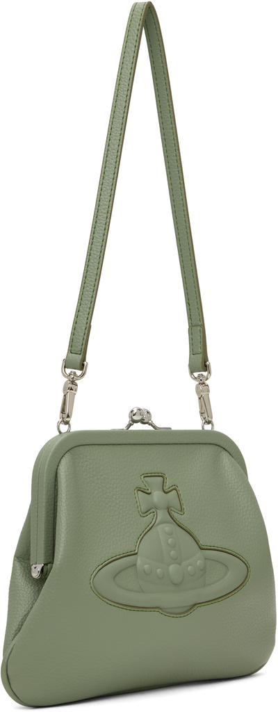 Vivienne Westwood Green Vivienne's Clutch