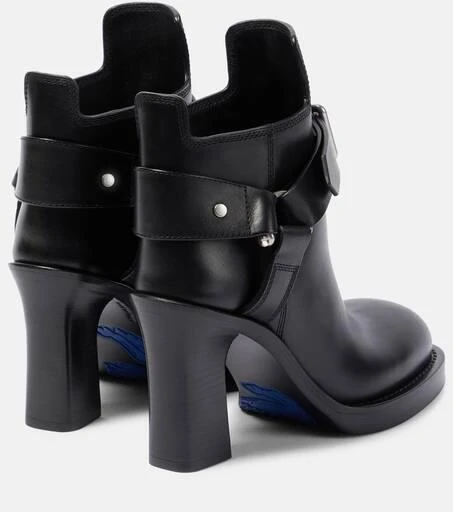 Burberry Stirrup leather ankle boots 3