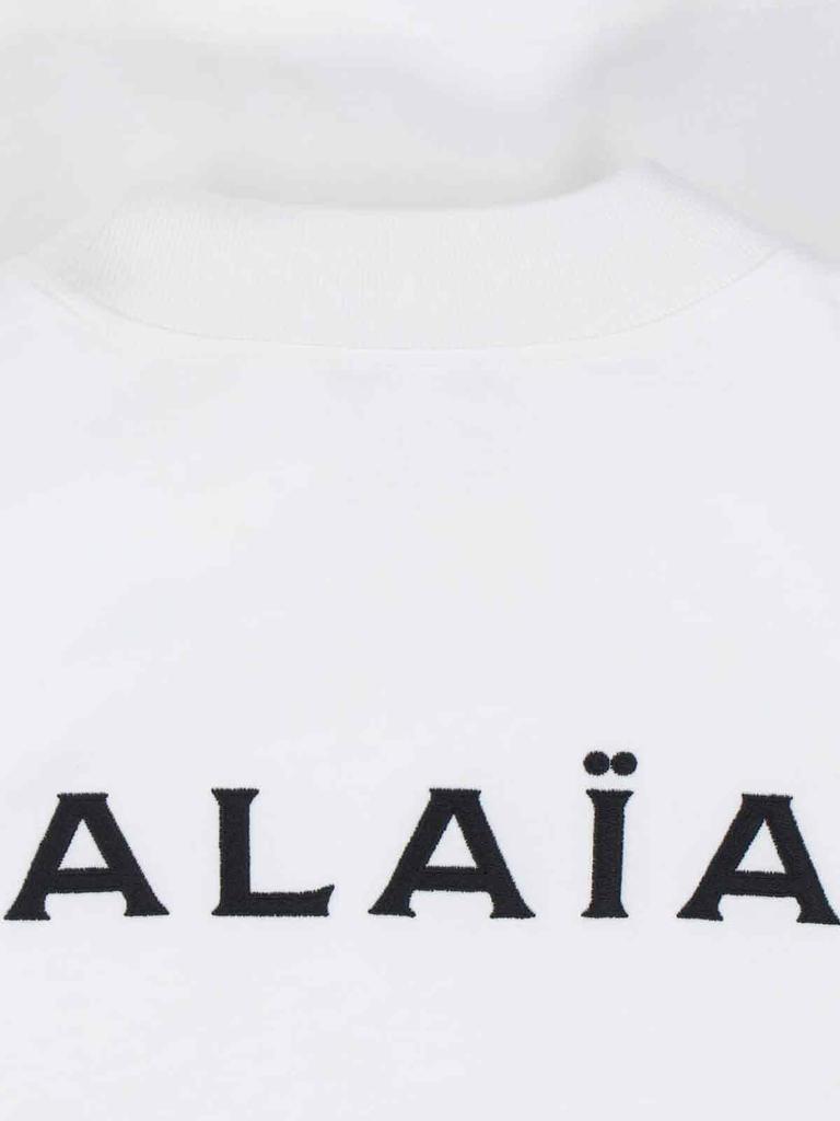 Alaia Logo Crewneck Sweatshirt