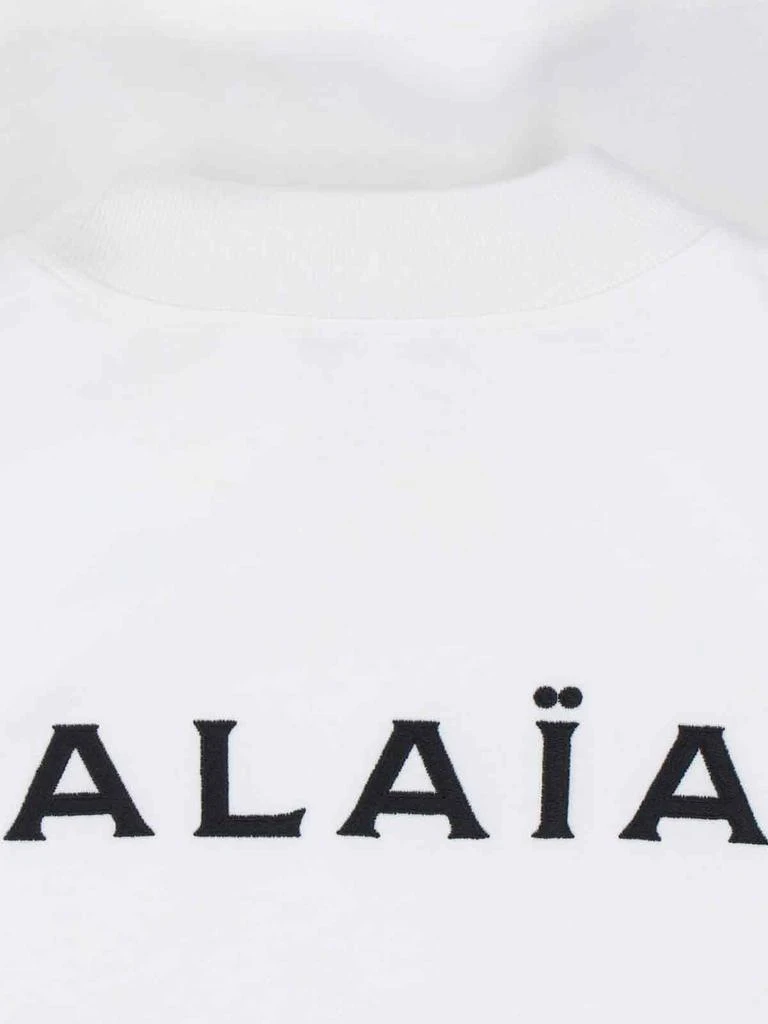 Alaia Logo Crewneck Sweatshirt 2