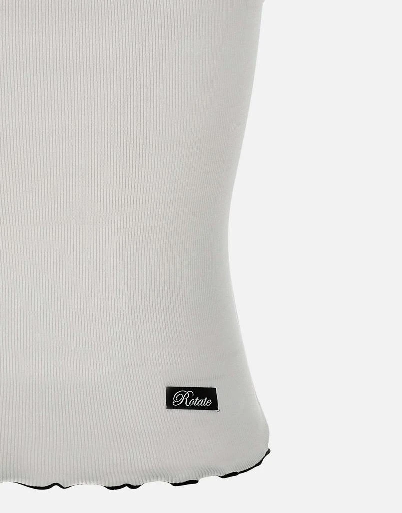 ROTATE Birger Christensen "Rib tank top" 4