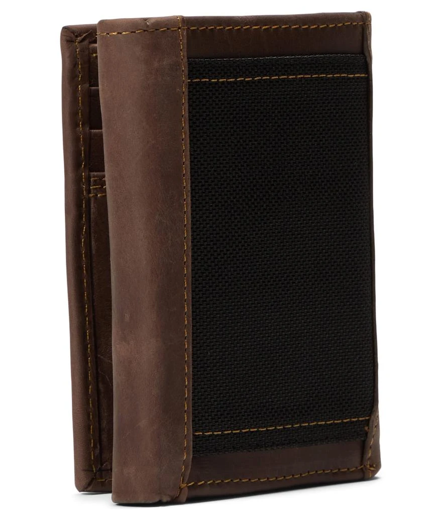 Carhartt Leather Triple-Stitched Trifold Wallet 2