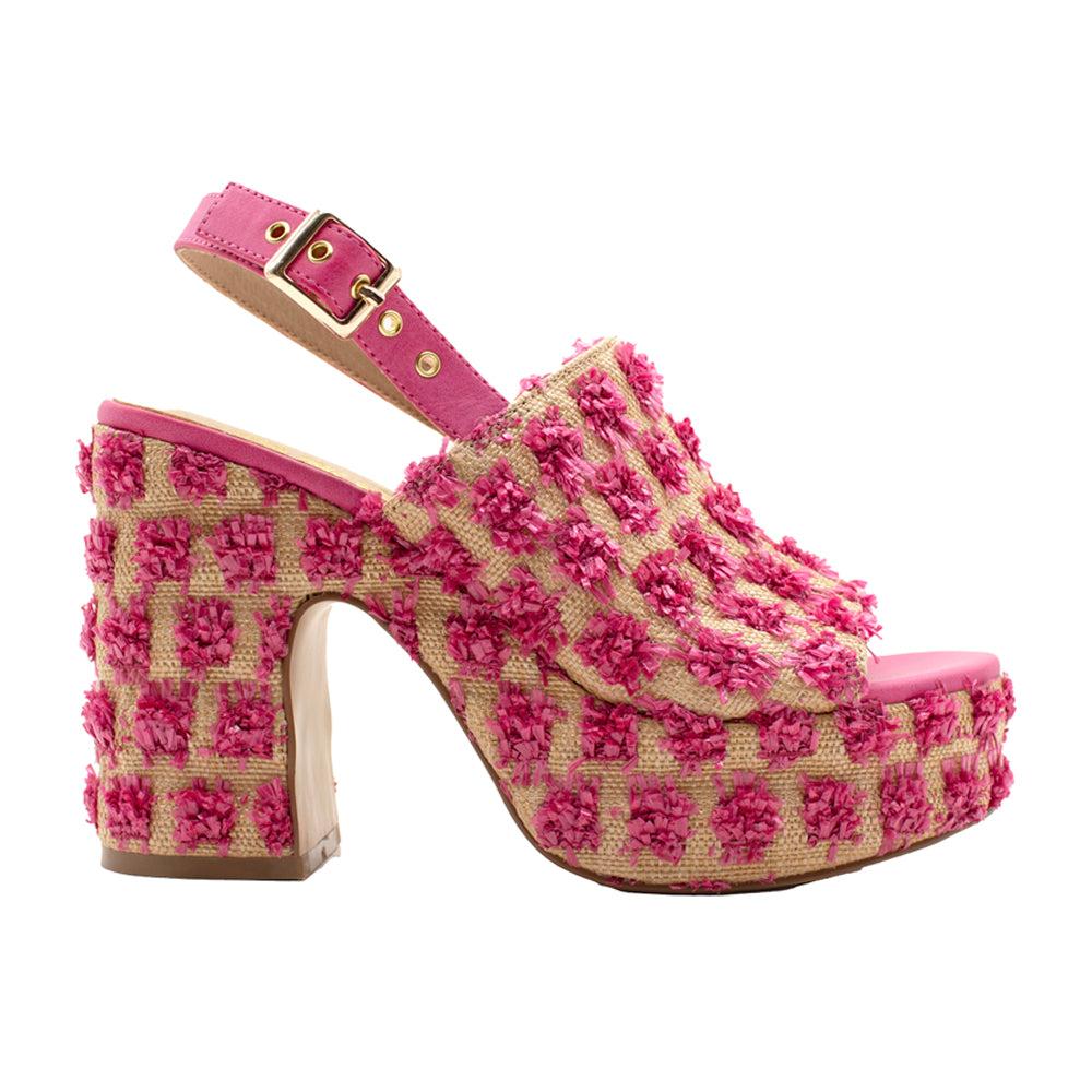 Sbicca Missoula Raffia Platform Sandals
