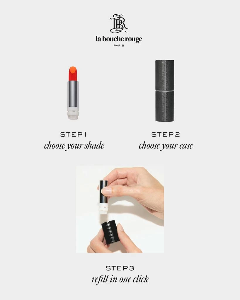 La Bouche Rouge Satin Lipstick Refill 4