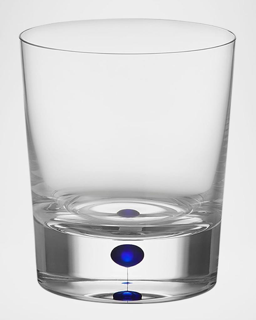 Orrefors Intermezzo Blue Double Old-Fashioned Glasses, Set of 2