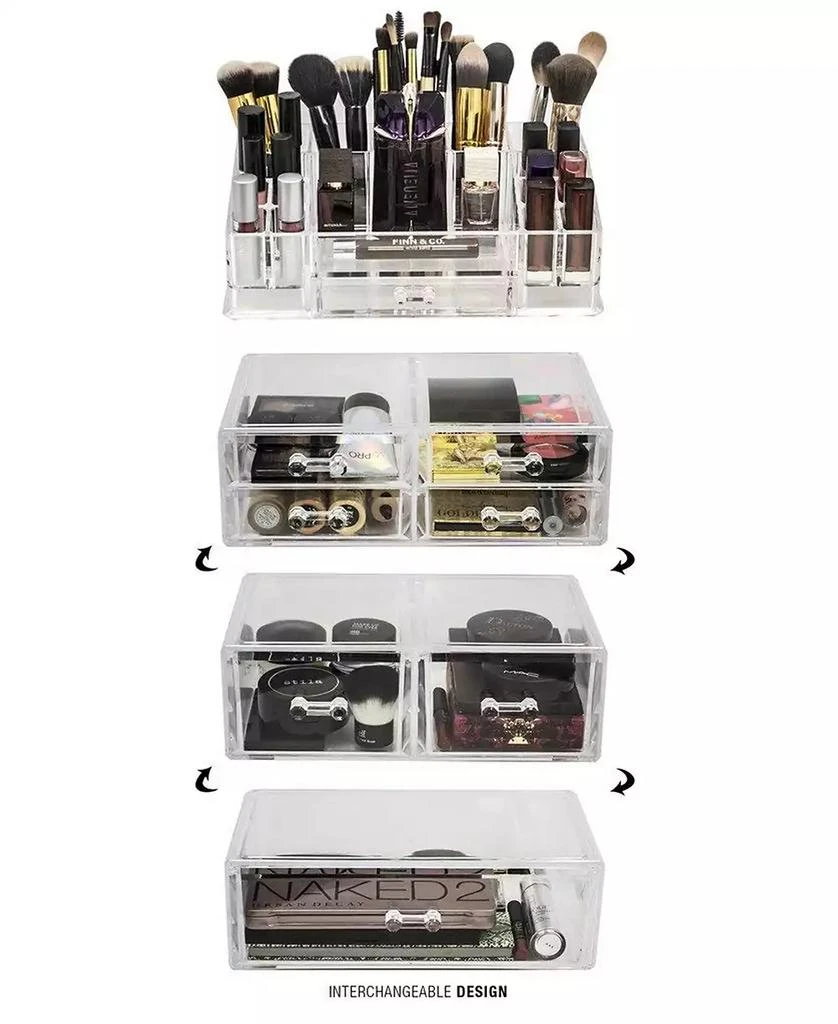 Sorbus Large Makeup Storage Organizer Drawer - Perfect for Organizing Makeup Palettes, Hair Accessories, Cosmetics 
more 4