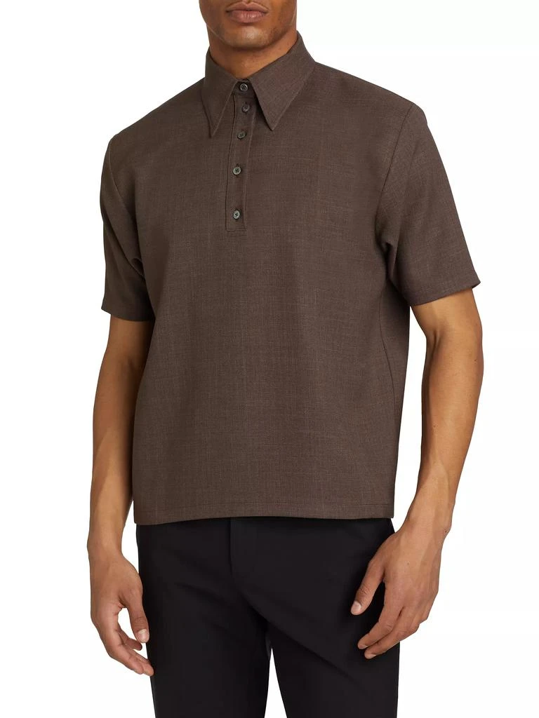 Willy Chavarria Cholo Short-Sleeve Polo Shirt 3