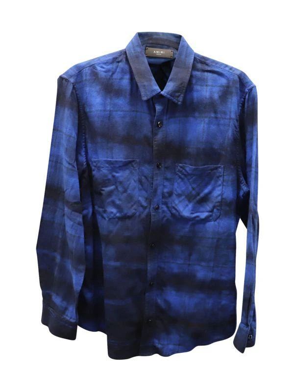 AMIRI Long Sleeve Flannel Shirt 1