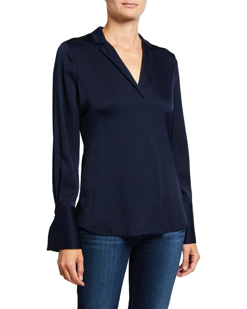 Kobi Halperin Rebekah Long-Sleeve Silk Blouse 1