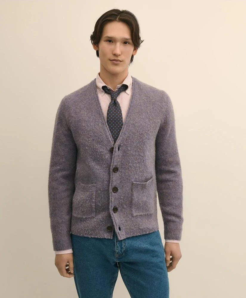 Brooks Brothers Brushed Wool Cardigan