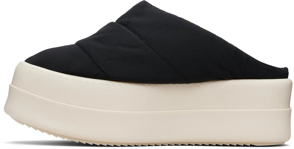 Rick Owens Black Concordians Mega Bumper Slip On Lunar Sneakers 3