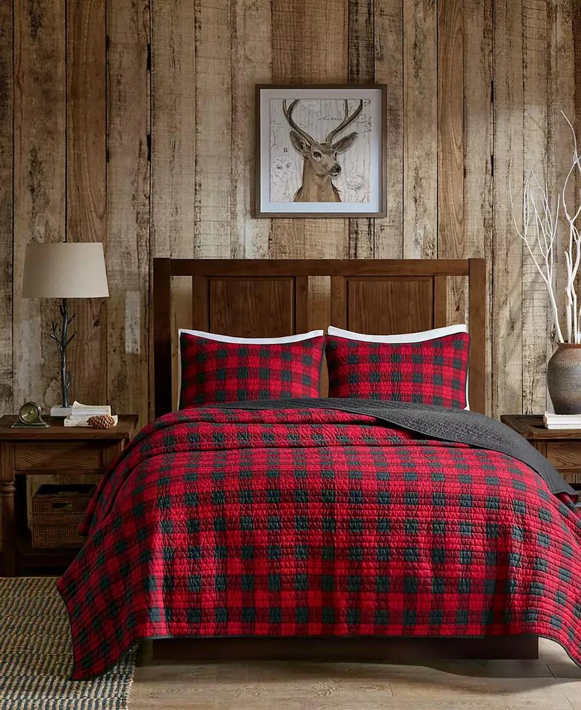 Woolrich Buffalo Check Reversible 3-Pc. Quilt Set 1