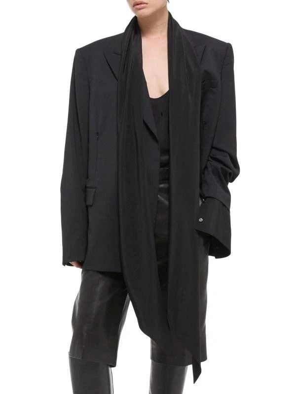 Helmut Lang Silk Scarf Top 4