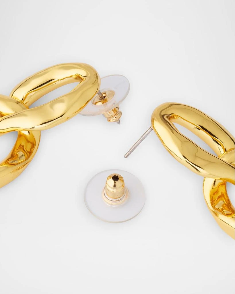 Alexis Bittar Solanales Crystal Large Link Earrings 3