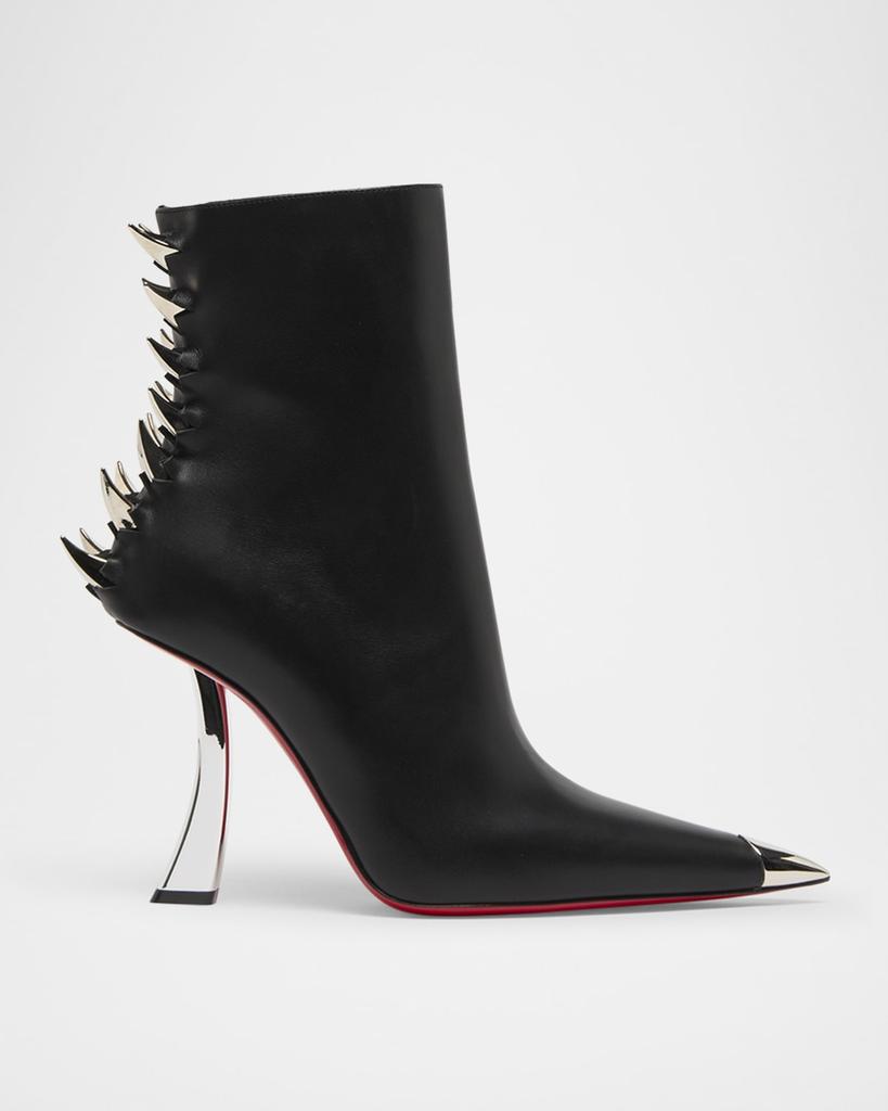 Christian Louboutin Kate Max Spike Red Sole Booties