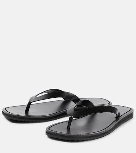 The Row Leather thong sandals 5