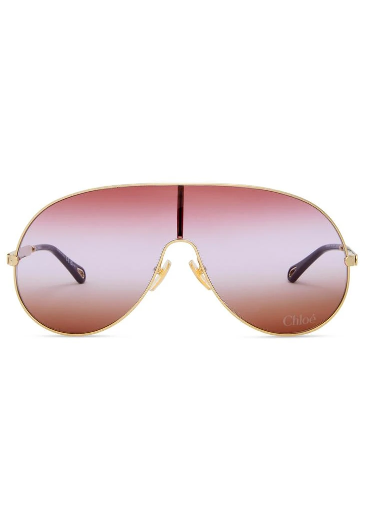Chloé Aviator-style sunglasses 2