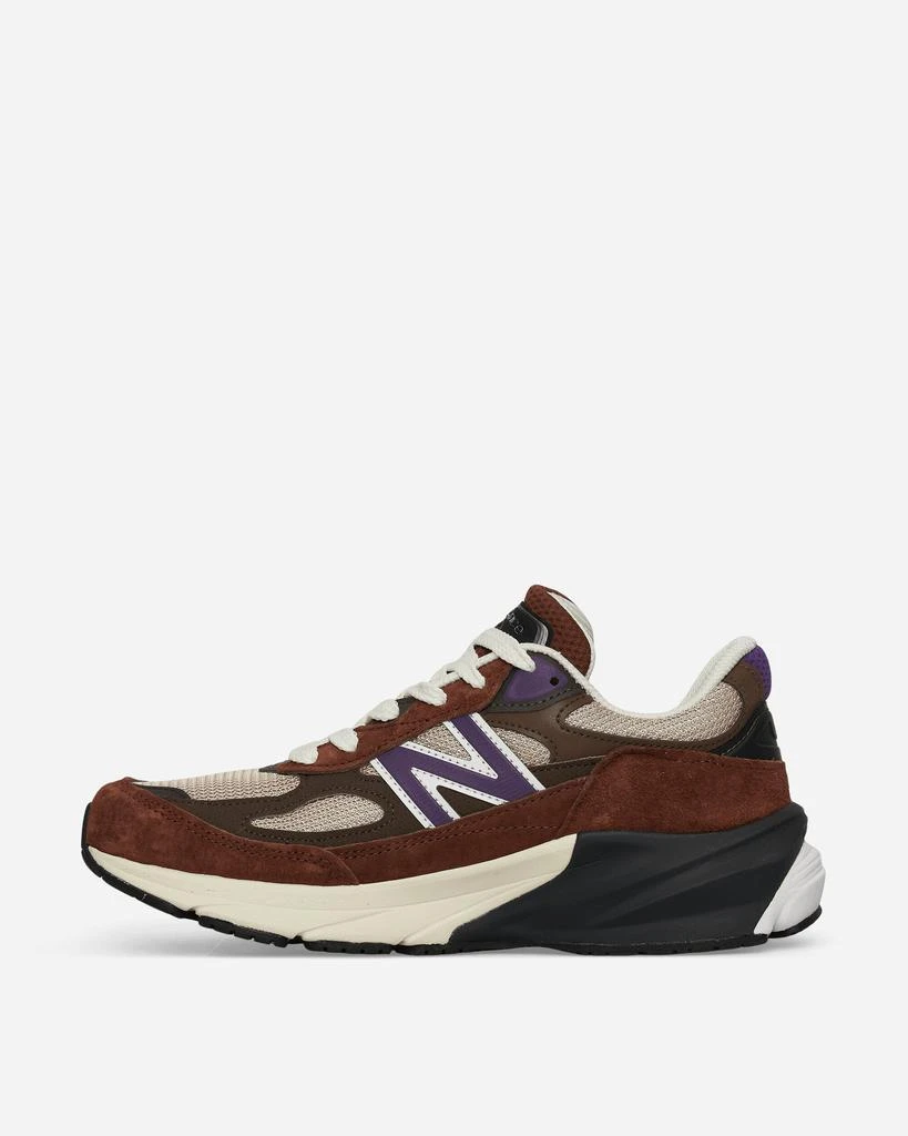 New Balance Made in USA 990v6 Sneakers Rich Oak / Cosmic Grape 3