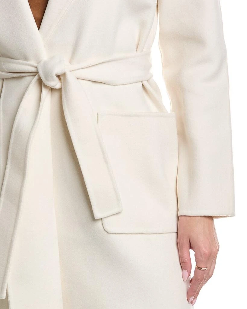 Michael Kors Michael Kors Collection Melton Wool Bathrobe Coat 4