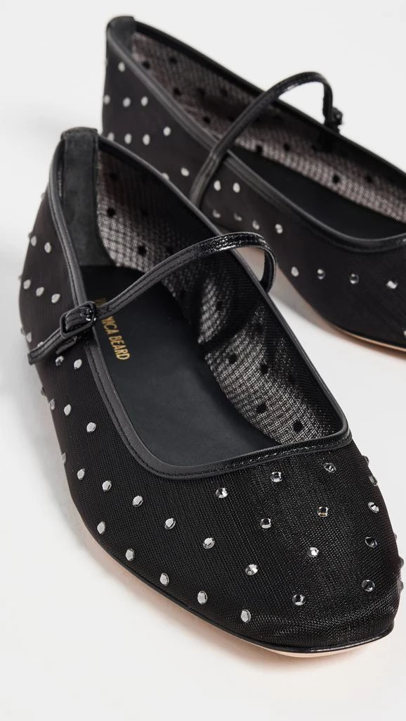 VERONICA BEARD Ellie Mesh Crystal Flats 5