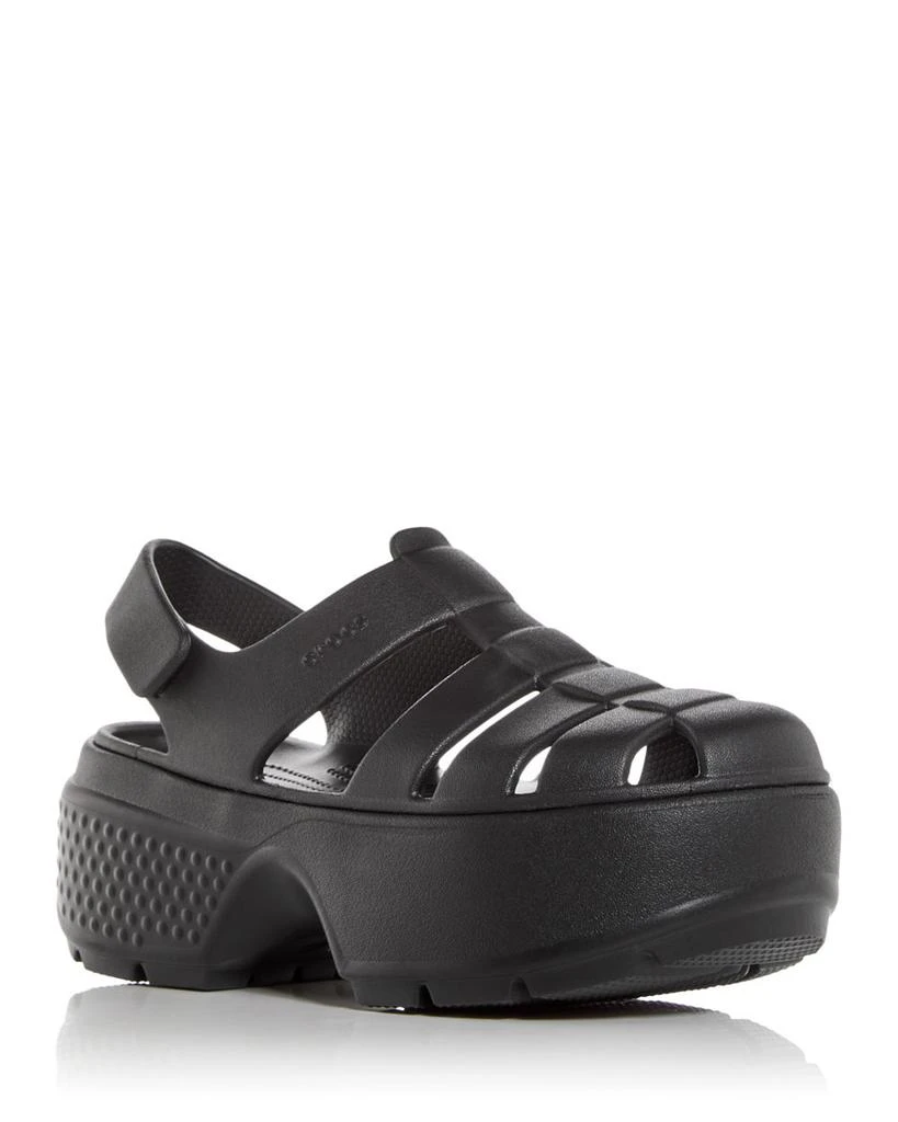 Crocs Women's Stomp Slingback Platform Fisherman Sandals 1