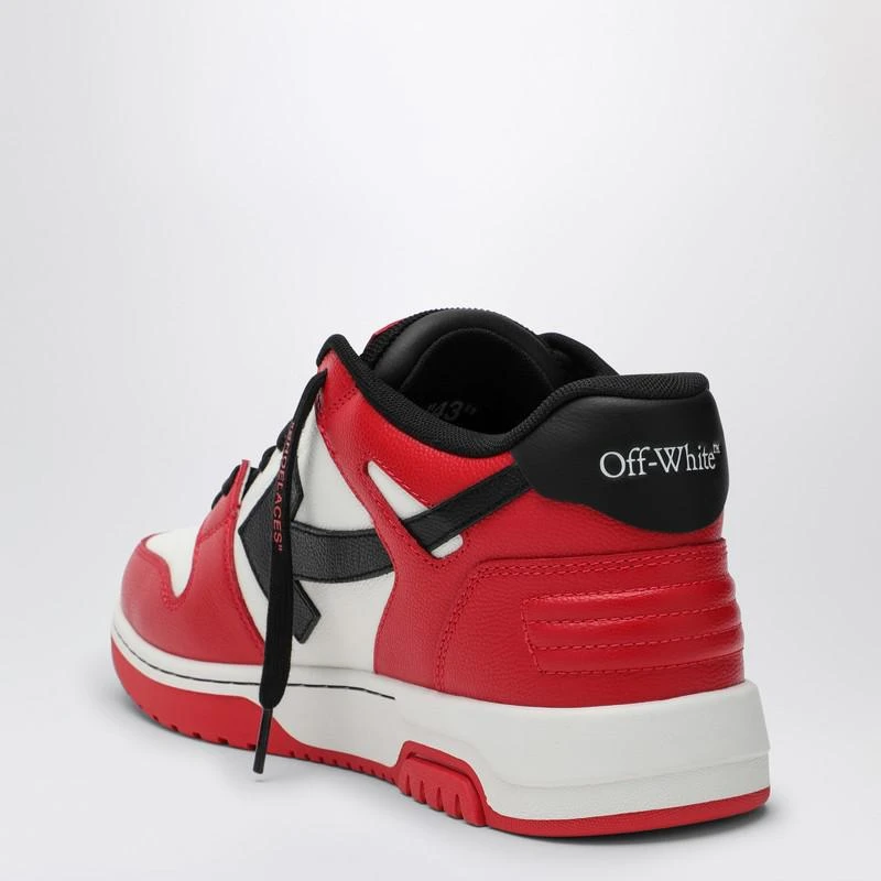 Off-White Red/black/white Sneaker Out Of Office 4
