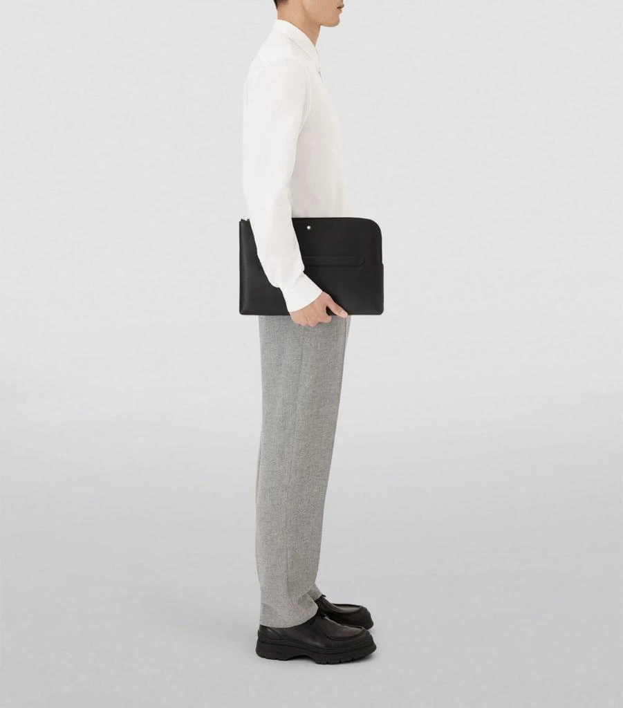 MontBlanc Leather Sartorial Laptop Case 4