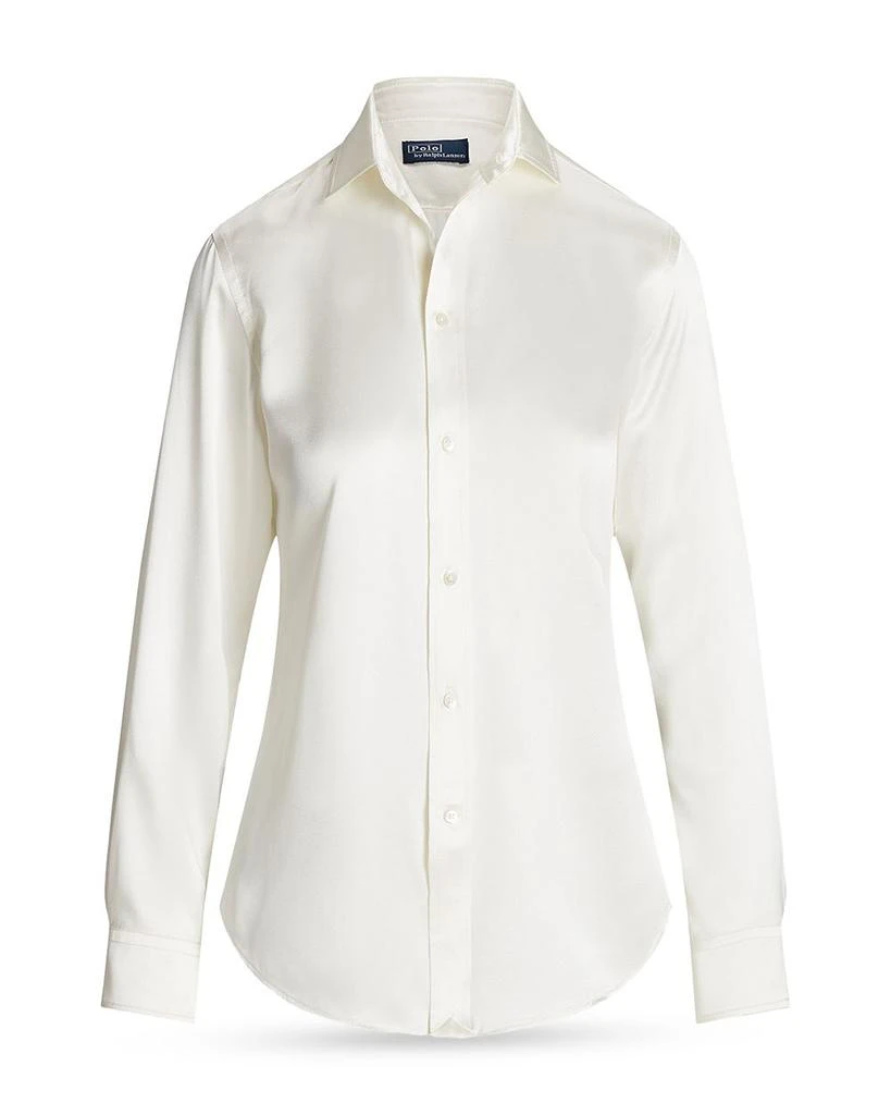 Ralph Lauren Ralph Lauren Silk Long Sleeve Shirt 9