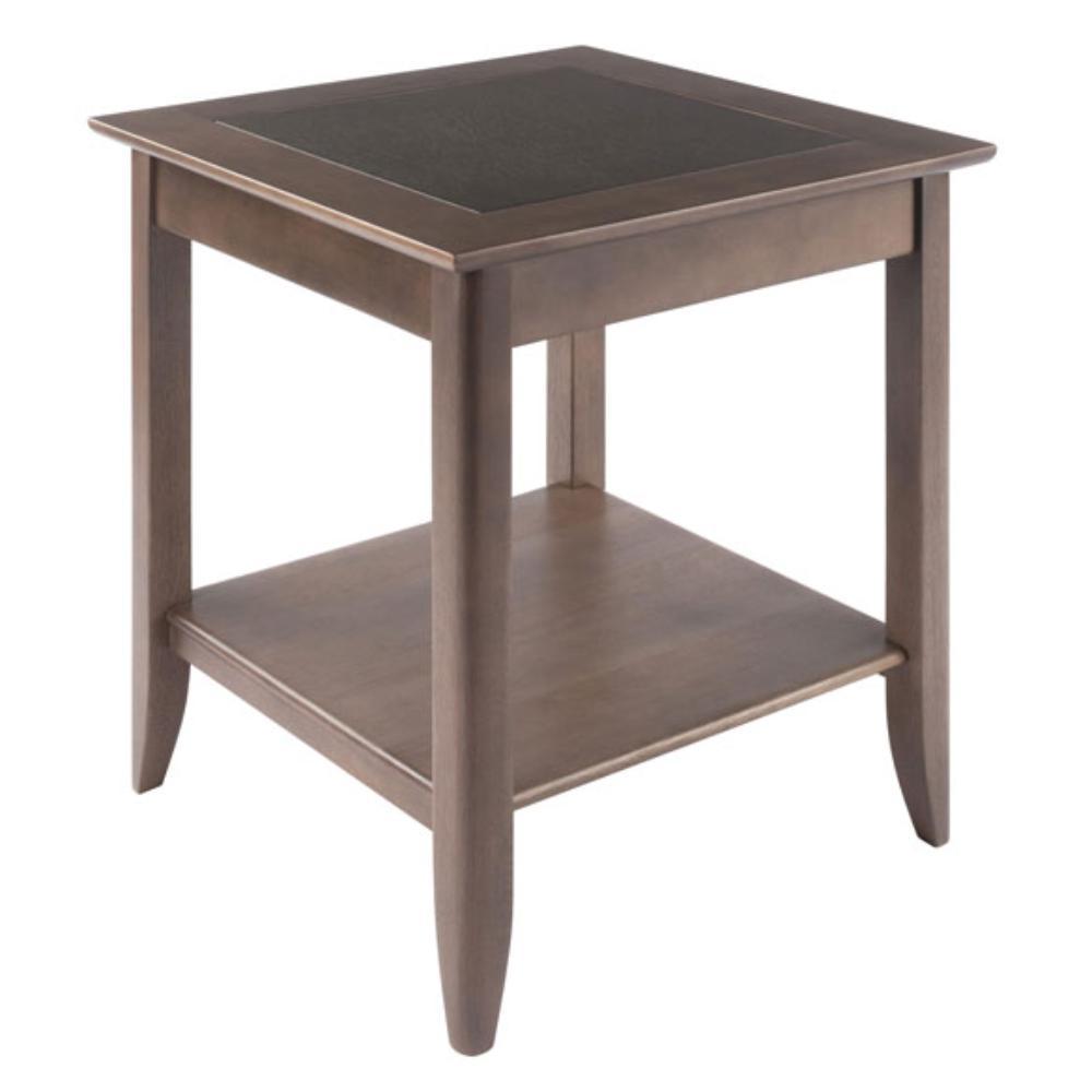 Hivvago Accent Table Oyster Gray